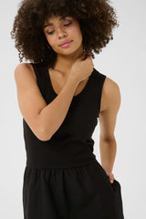 Culture Florence Tank Top Dress - Black