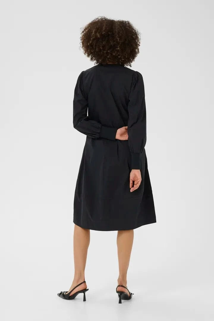 Culture Antoinett Rib Dress - Black
