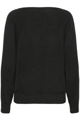 Culture Fay Batwing Jumper - Black