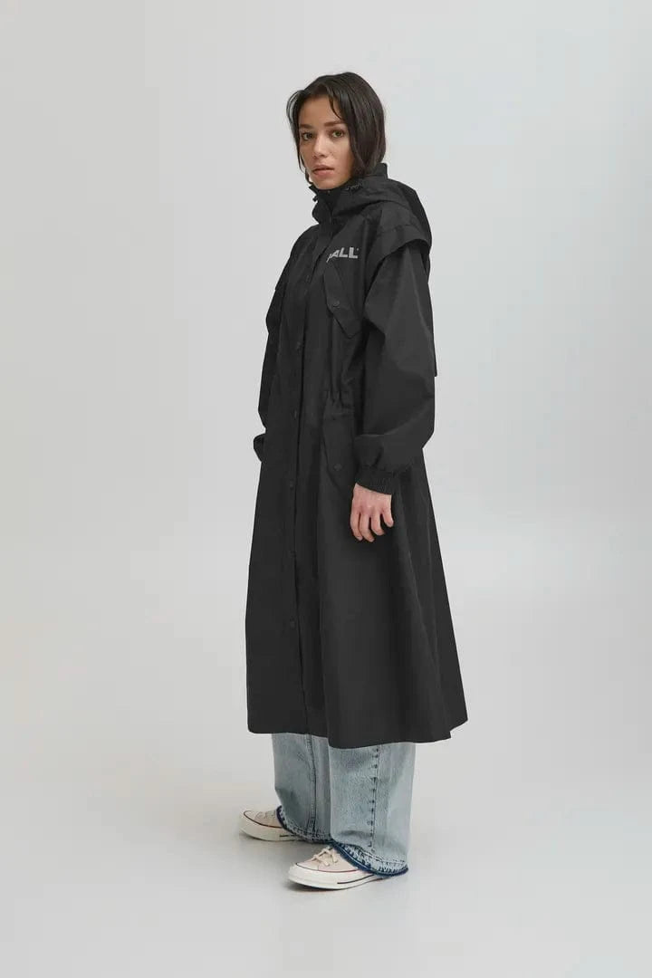 Ball Pioggia Coat - Black