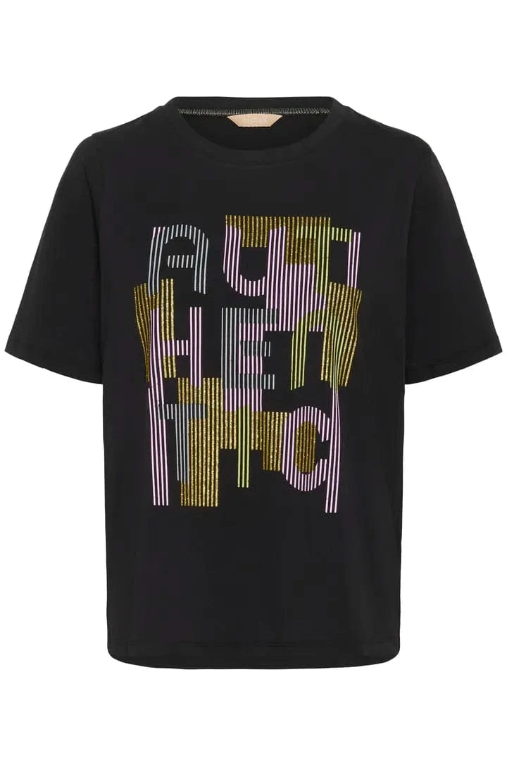 Culture Aula Gith T-shirt - Black