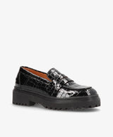 Phenumb Leonne C - Black Leather Croco