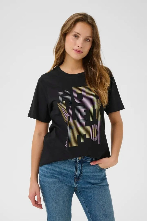 Culture Aula Gith T-shirt - Black