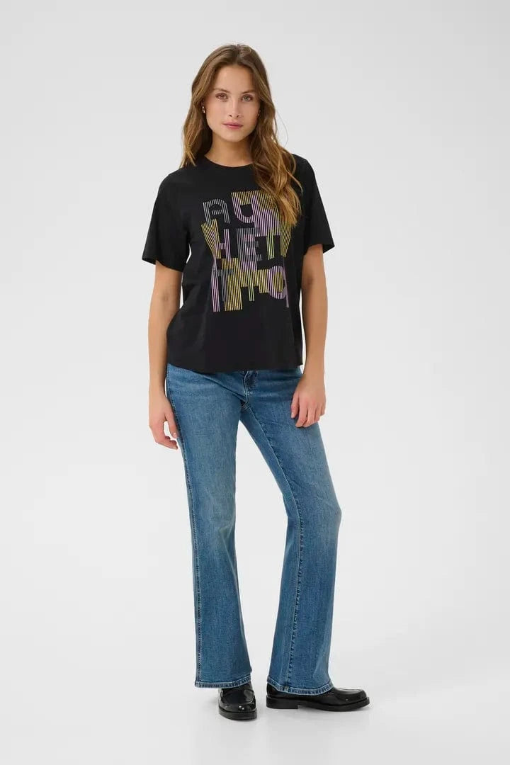 Culture Aula Gith T-shirt - Black