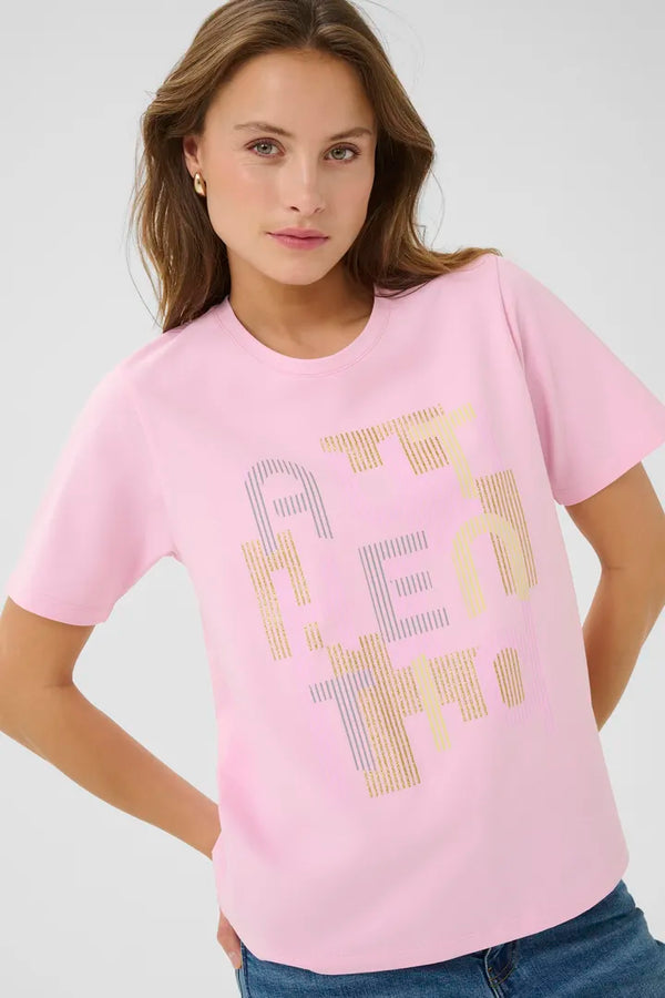 Culture Aula Gith T-shirt - Lilac Sachet