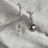 Stine A Fow & Disco Ball Earring - Silver