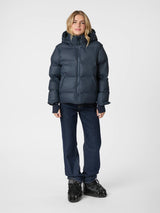 Neo Noir Fox C Puffer Jacket - Navy
