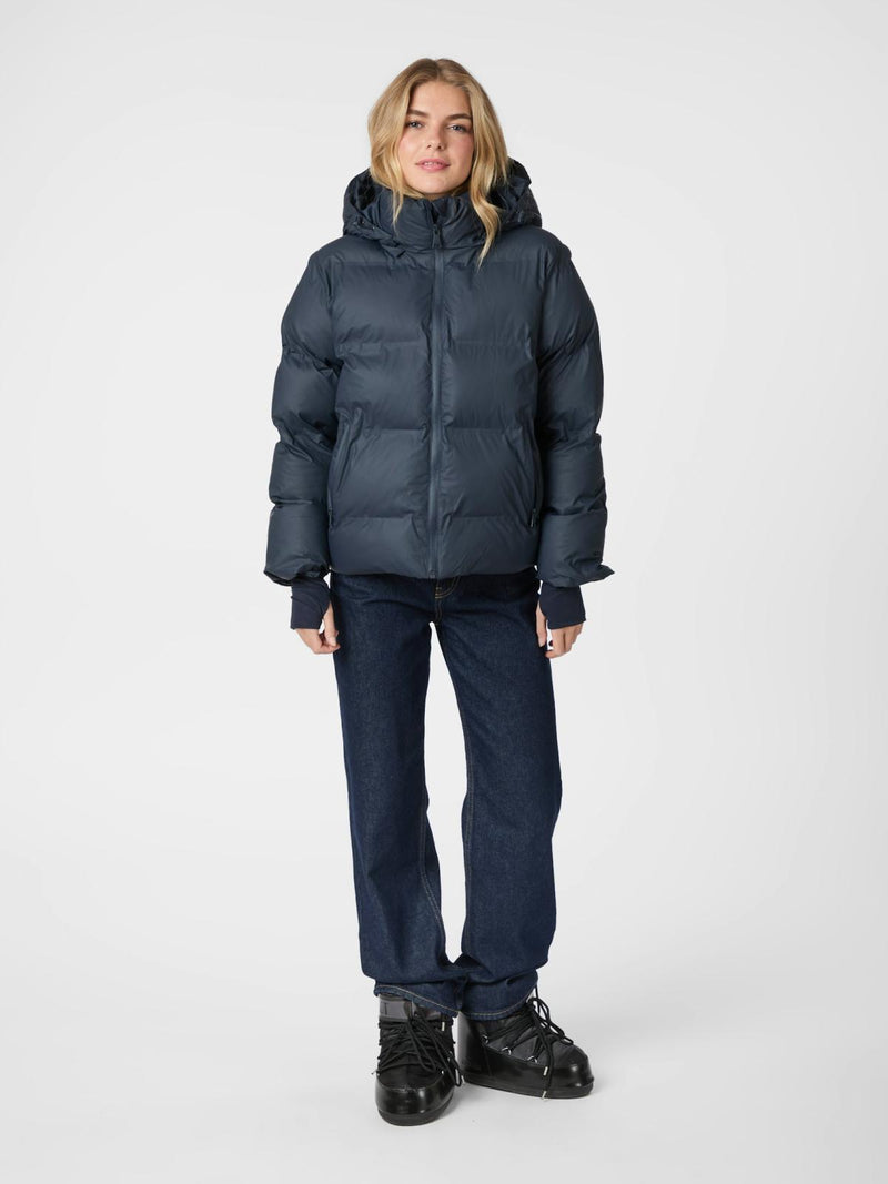 Neo Noir Fox C Puffer Jacket - Navy