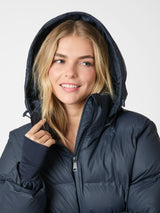Neo Noir Fox C Puffer Jacket - Navy