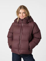 Neo Noir Fox C Puffer Jacket - Bordeaux