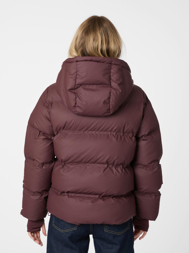 Neo Noir Fox C Puffer Jacket - Bordeaux