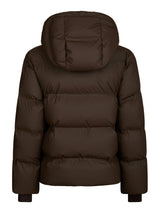 Neo Noir Fox C Puffer Jacket - Dark Brown