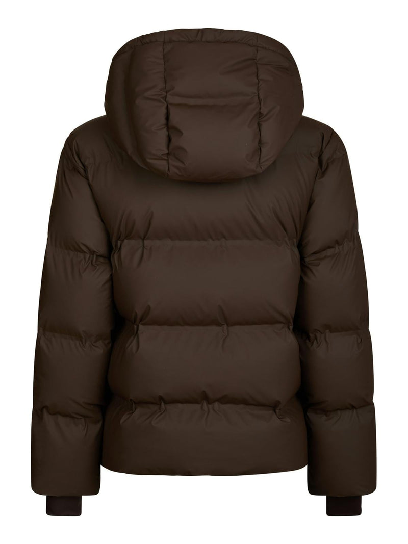 Neo Noir Fox C Puffer Jacket - Dark Brown