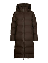 Neo Noir Viviana C Puffer Jacket - Dark Brown