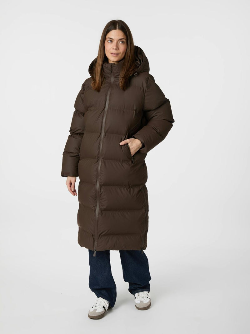 Neo Noir Viviana C Puffer Jacket - Dark Brown