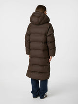 Neo Noir Viviana C Puffer Jacket - Dark Brown