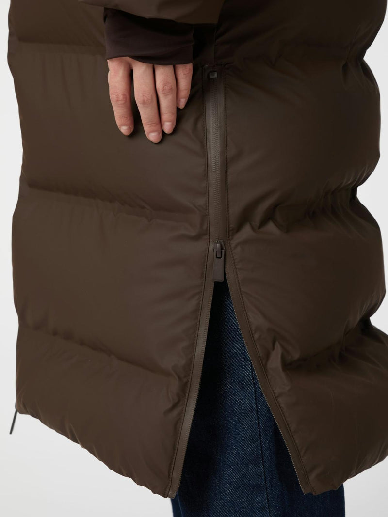 Neo Noir Viviana C Puffer Jacket - Dark Brown
