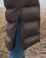 Neo Noir Viviana C Puffer Jacket - Dark Brown