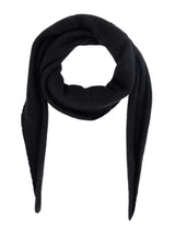 Neo Noir Misty Knit Scarf - Black
