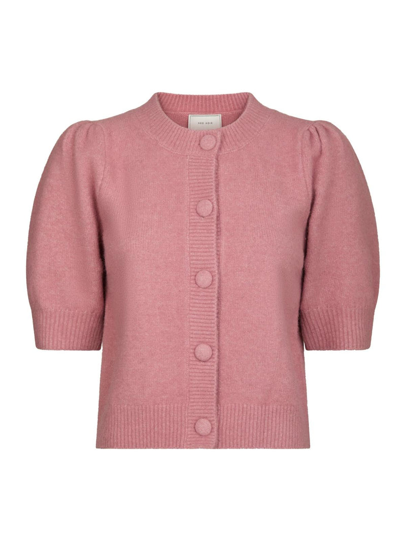 Neo Noir Trudy Knit Cardigan - Rose