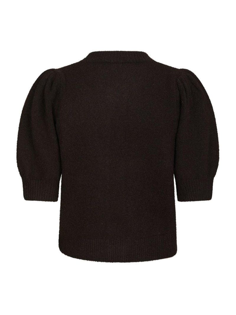 Neo Noir Trudy Knit Cardigan - Dark Brown
