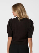 Neo Noir Trudy Knit Cardigan - Dark Brown