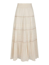 Neo Noir Felicia S Voile Skirt - Ivory