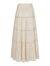 Neo Noir Felicia S Voile Skirt - Ivory