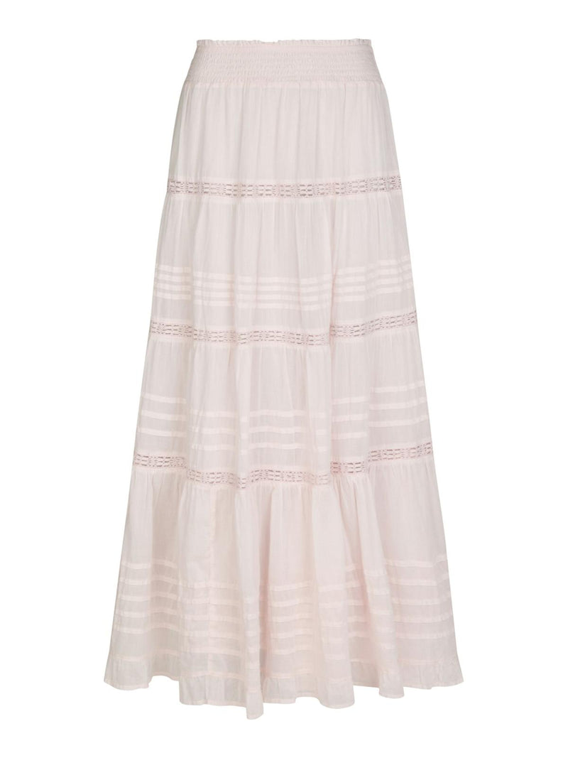 Neo Noir Felicia S Voile Skirt - Light Pink