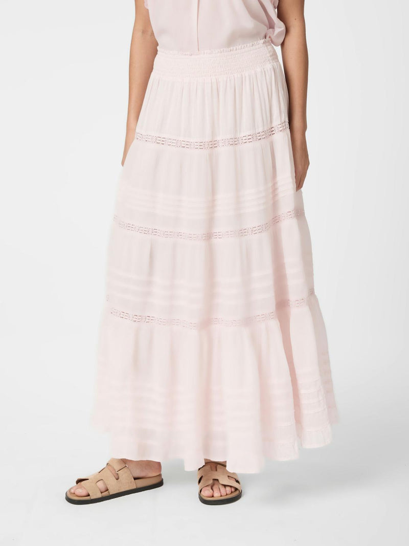 Neo Noir Felicia S Voile Skirt - Light Pink