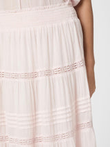 Neo Noir Felicia S Voile Skirt - Light Pink