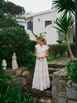 Neo Noir Felicia S Voile Skirt - Light Pink