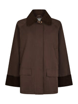 Neo Noir Anastacia Cord Jacket - Brown