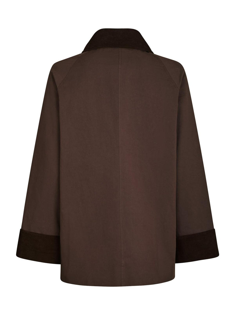Neo Noir Anastacia Cord Jacket - Brown