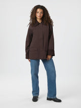 Neo Noir Anastacia Cord Jacket - Brown