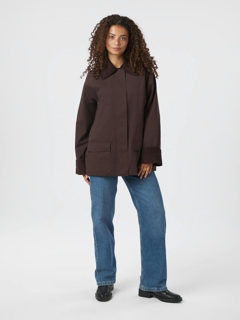 Neo Noir Anastacia Cord Jacket - Brown