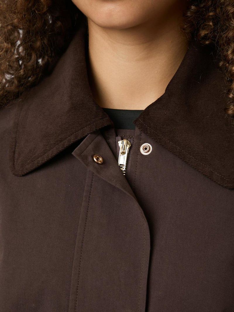 Neo Noir Anastacia Cord Jacket - Brown