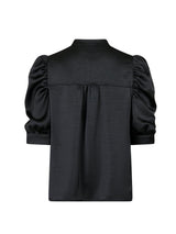 Neo Noir Roella Heavy Sateen Blouse - Black