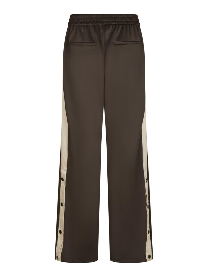 Neo Noir Puggy Track Suit Pants - Dark Brown