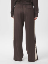 Neo Noir Puggy Track Suit Pants - Dark Brown