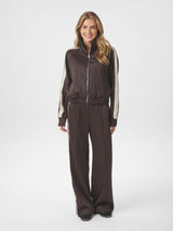 Neo Noir Puggy Track Suit Pants - Dark Brown