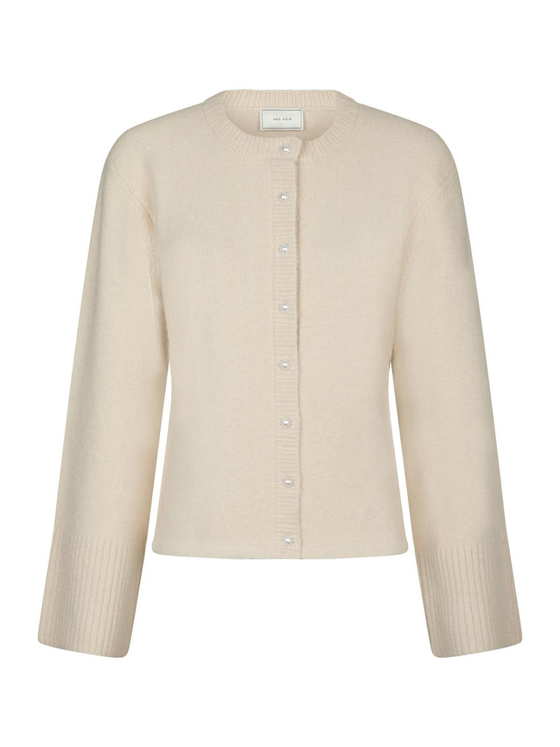 Neo Noir Mixie Knit Cardigan - Ivory