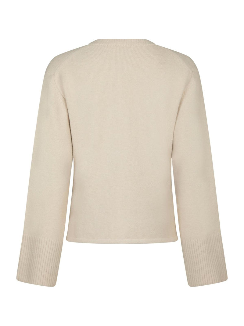 Neo Noir Mixie Knit Cardigan - Ivory