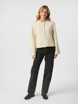 Neo Noir Mixie Knit Cardigan - Ivory