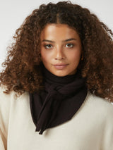 Neo Noir Misty Medium Scarf - Chocolato Brown