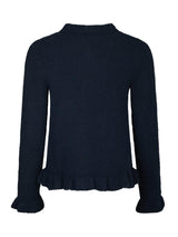Neo Noir Elowen Knit Blouse - Navy