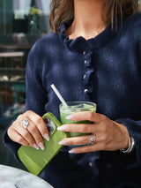 Neo Noir Elowen Knit Blouse - Navy
