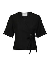 Neo Noir Simmo Eyelet Blouse - Black