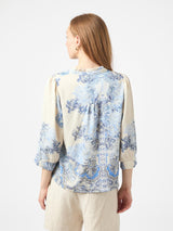 Neo Noir Roselle Artist Paisley Blouse