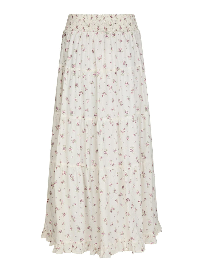 Neo Noir Asta Small Blossom Skirt - Creme